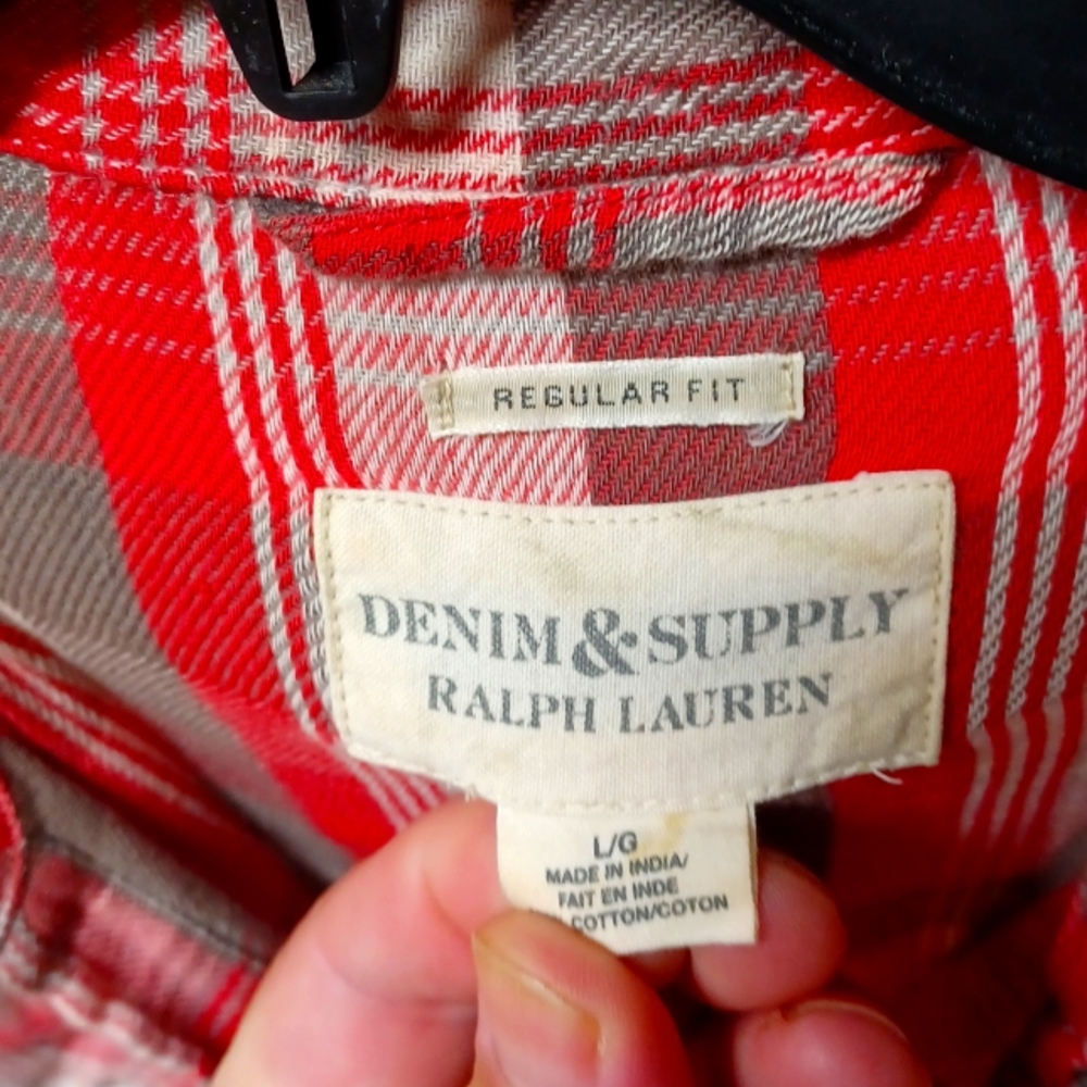 Rugged plaid shirt